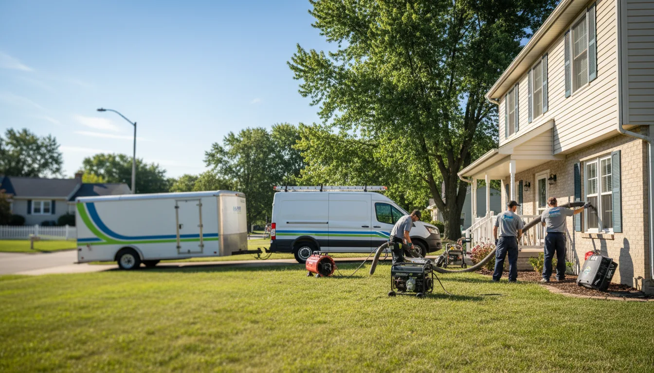 Flooded Basement Restoration And Cleanup With Repair in Renwick, IA near me